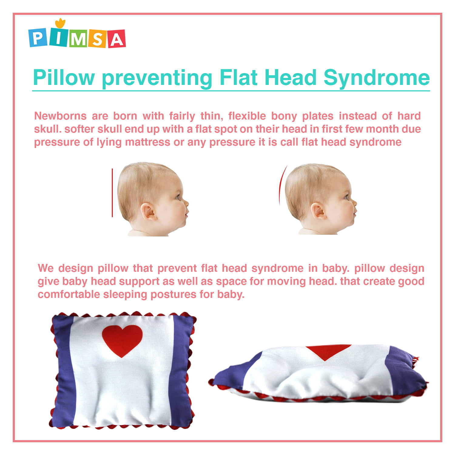 pimsa india new born baby product bedding set with mosquito net bolster and pillow blue color penguin theme pillow preventing flat head syndrome